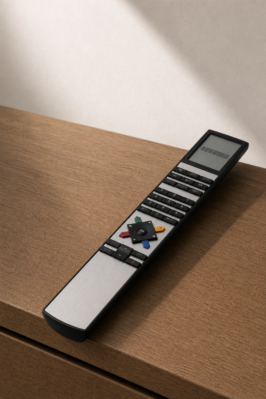 The iconic Bang & Olufsen Beo4 remote